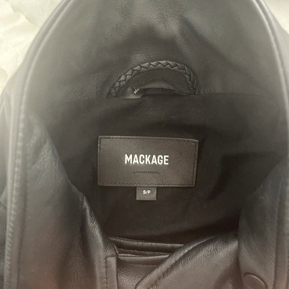 Mackage sandy classic leather jacket size small - Picture 8 of 9